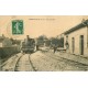 77 DAMMARTIN-EN-GOÊLE. Train locomotive Gare Lavollée 1911