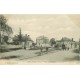 37 SEMBLANCAY. Ouvriers avec brouette Place de la Mairie 1904