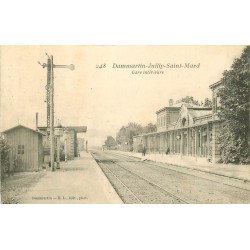 77 DAMMARTIN-JUILLY-SAINT MARD. Gare intérieure 1905