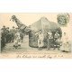 carte postale ancienne 34 BEZIERS. Promenade du Chameau Jour de Fête. Timbre Taxe 1906