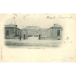 3 x cpa 54 NANCY vers 1900. Caserne Landremont, Tombeau Reine Opalinska et Ville