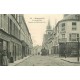 77 DAMMARTIN. Quartier Hôtel de Ville avec train tramway sur Grande-Rue 1911