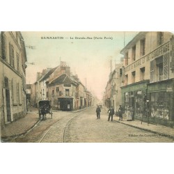 77 DAMMARTIN-EN-GOËLE. Porte Paris Quincaillerie sur Grande-Rue 1911