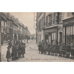 77 DAMMARTIN-EN-GOËLE. Café Français au Carrefour Notre-Dame et Grande Rue 1914