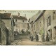77 DAMMARTIN-EN-GOËLE. Rue des Vieilles Boucheries bien animée et en couleur 1914