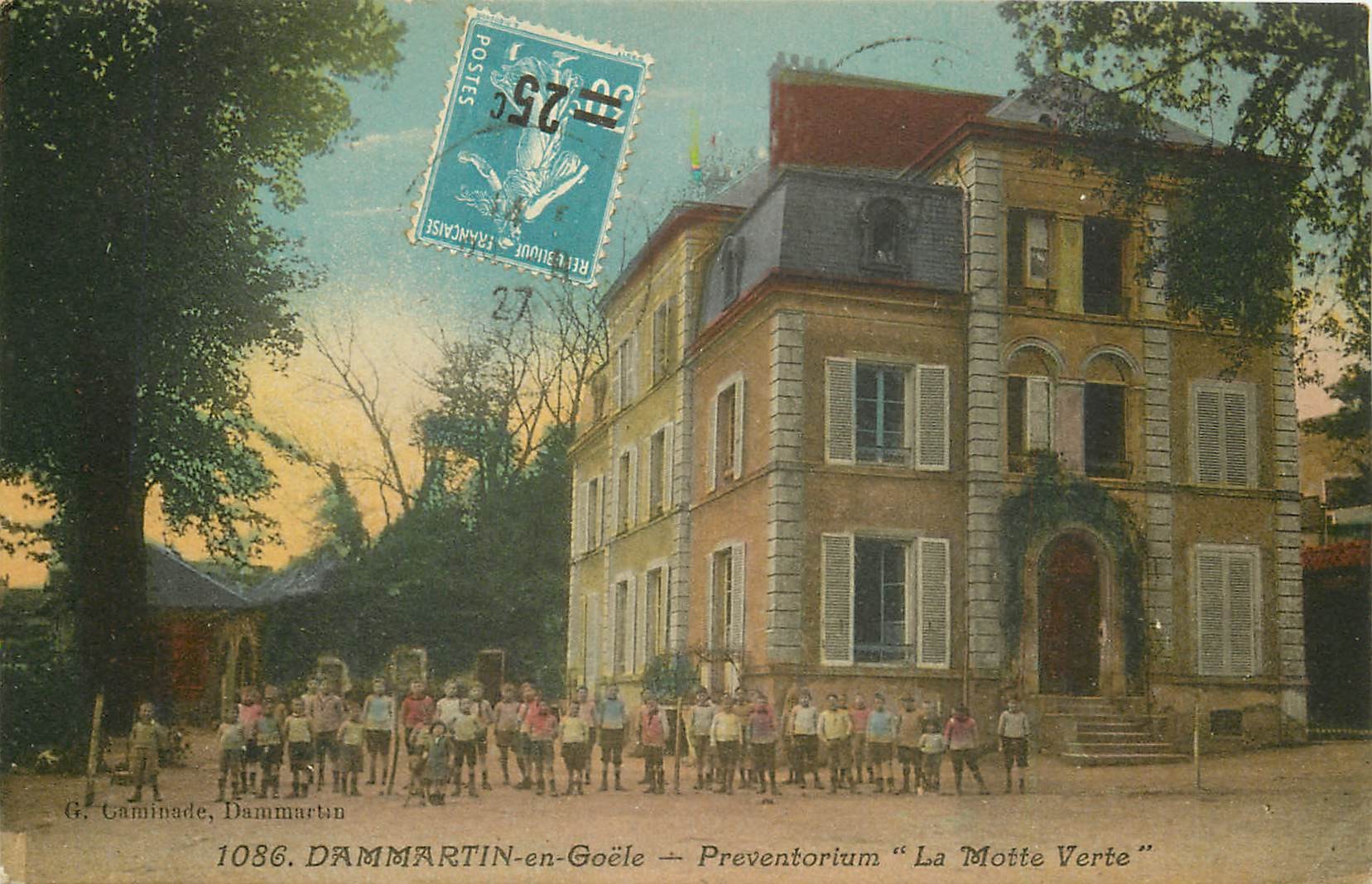 77 DAMMARTIN-EN-GOËLE. Préventorium " La Motte Verte " 1927