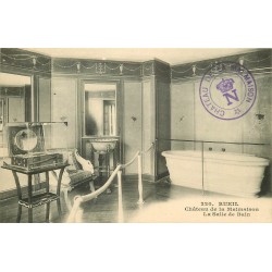 8 cpa 92 RUEIL. Château Salle Bain, Opale, Salon, Chambe coucher, Surtout, Musique, Lit Camp et Bibliothèque