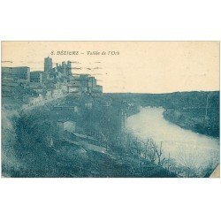 carte postale ancienne 34 BEZIERS. Vallée Orb 1925
