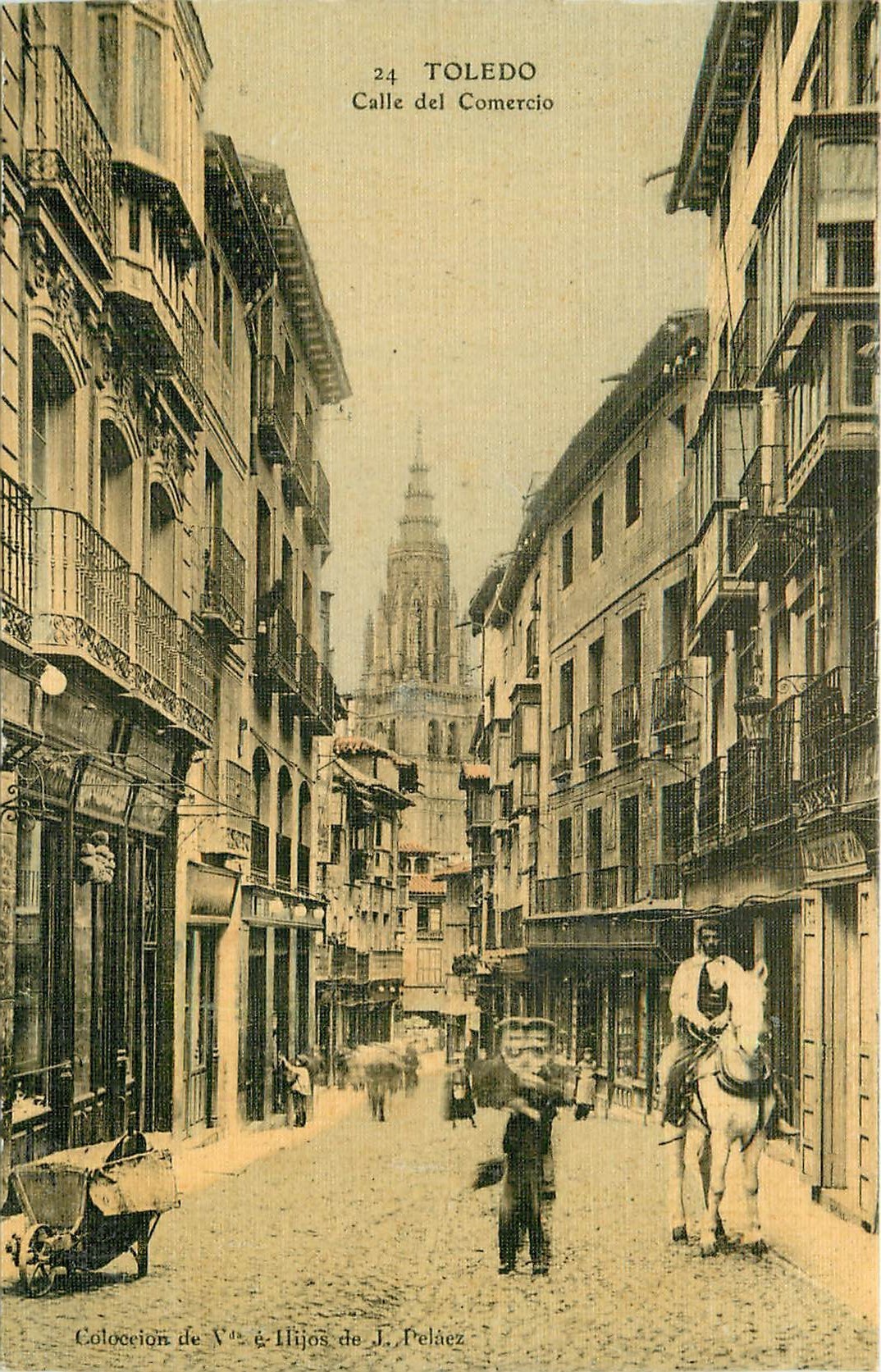 TOLEDO. Cavalier Calle del Comercio
