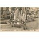 carte postale ancienne 03 BOURBON L'ARCHAMBAULT. Chaise à Porteurs 1921. Vieux métiers