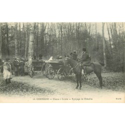 60 COMPIEGNE. Chasse à Courre Equipage de Chézelles