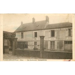 60 PLESSIS BELLEVILLE. Café Restaurant Verhoeven 1938