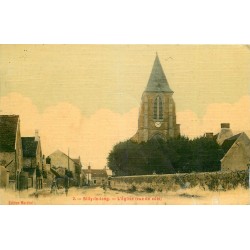 60 SILLY-LE-LONG. L'Eglise vue de côté 1908