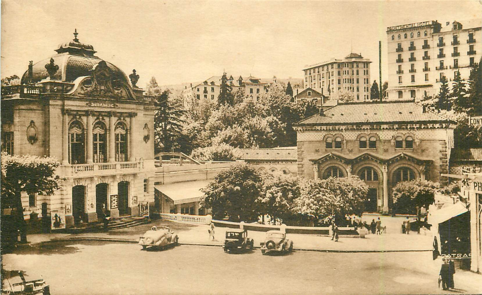 Carte Postale Ancienne CHÂTEL-GUYON (63) – Vue Générale Sur Le Vieux Châtel – Années 1900