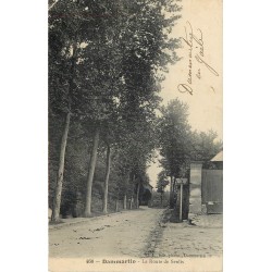 77 DAMMARTIN-EN-GOËLE. La Route de Senlis 1908