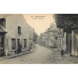 77 DAMMARTIN-EN-GOËLE. Animation rue Leteissier 1914