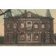 60 LAGNY-LE-SEC. Ecole communale et Mairie 1910 superbe carte toilée