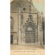 2x cpa 77 DAMMARTIN-EN-GOËLE. Portail Eglise Notre-Dame 1914-15