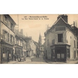 77 DAMMARTIN-EN-GOËLE. La Pointe rue Notre-Dame 1935 Tailleur et Café Français