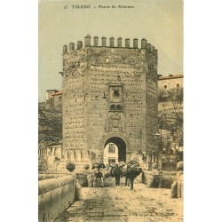 Espagne TOLEDO. Puerta de Alcantara avec Muletiers