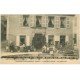 carte postale ancienne 03 BOURBON L'ARCHAMBAULT. Fontaine Chaude Hôtel des Trois Puits 1915