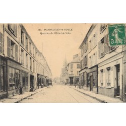 77 DAMMARTIN-EN-GOËLE. Comptoirs Français au Quartier de l'Hôtel de Ville 1916