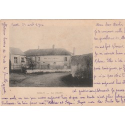 60 SILLY-LE-LONG. Mairie et Ecole communale 1904