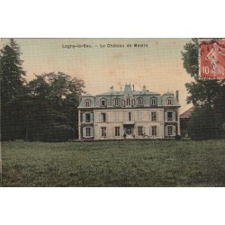 60 LAGNY-LE-SEC. Le Château de Meslin 1911