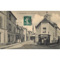 77 DAMMARTIN-EN-GOÊLE. Café Français rue Notre-Dame 1908