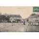 60 LAGNY-LE-SEC. Ronde d'Enfants sur la Place devant Epicerie Levasseur 1911