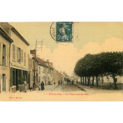 60 SILLY-LE-LONG. Commerce Cartier Moulin sur la Place 1908