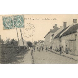 60 SILLY-LE-LONG. Le chef de la Ville grosse animation 1907
