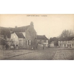 60 LAGNY-LE-SEC. Le Centre avec Hôtel Tabac Epicerie