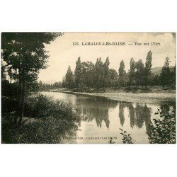 carte postale ancienne 34 LAMALOU-LES-BAINS. L'Orb 1923