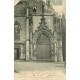5 cpa 77 DAMMARTIN-EN-GOËLE. Eglise Notre-Dame Portail Grille Tombeau Chabannes et Choeur