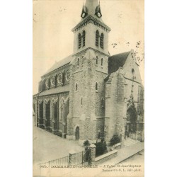 77 DAMMARTIN-EN-GOËLE. 3 x cpa Eglise Saint-Jean-Baptiste et son intérieur