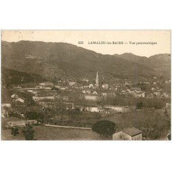 carte postale ancienne 34 LAMALOU-LES-BAINS. Vue 1935