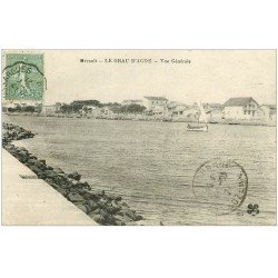 carte postale ancienne 34 LE GRAU D'AGDE 1921