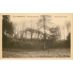 77 DAMMARTIN. Villa de Gesvres vue du Parc 1909