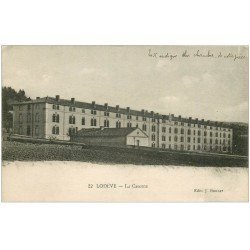 carte postale ancienne 34 LODEVE. La Caserne 1917