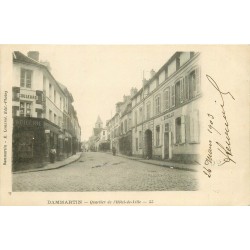 77 DAMMARTIN EN GOËLE. Epicerie Quartier Hôtel de Ville 1903
