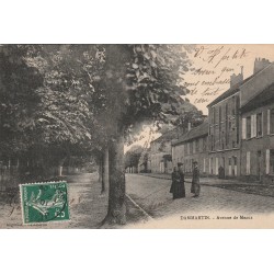 77 DAMMARTIN-EN-GOËLE. Avenue de Meaux animation 1909