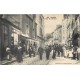 44 NANTES. Rue de Marchix grosse animation 1919