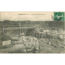 37 SEMBLANCAY. La carrière de pierres dures 1909