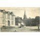 carte postale ancienne 03 BOURBON L'ARCHAMBAULT. La Paroisse et Epicerie 1916