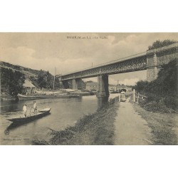 49 SEGRE. Le Viaduc et Pêcheurs sur barque