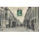 77 DAMMARTIN-EN-GOËLE. Dilligence devant Hôtel du Chemin de fer dans Grande Rue 1907
