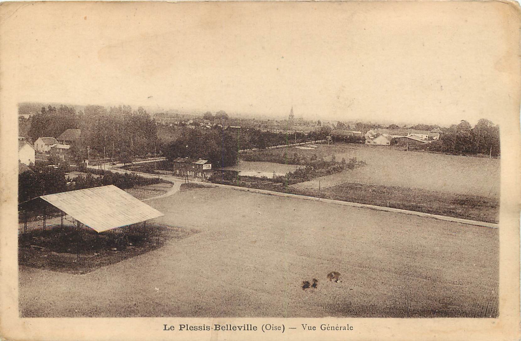 60 LE PLESSIS-BELLEVILLE. Vue générale