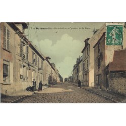 77 DAMMARTIN EN GOËLE. Grande rue Quartier de la Poste 1913