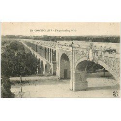 carte postale ancienne 34 MONTPELLIER. Aqueduc n°221